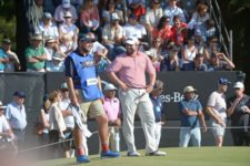 Kent Bulle (USA), uno de los líderes del 110° VISA Open de Argentina presentado por OSDE / Gentileza: Enrique Berardi/PGA TOUR