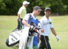 Rafael Echenique (ARG) hizo la mejor vuelta del día y se acerca a la punta / Gentileza: Enrique Berardi/PGA TOUR