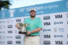 Kent Bulle (USA), ganador del 110° VISA Open de Argentina presentado por OSDE / Gentileza: Enrique Berardi/PGA TOUR