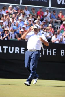 Ángel Cabrera, terminó con la frente en alto en este 110° VISA Open de Argentina presentado por OSDE / Gentileza: Enrique Berardi/PGA TOUR