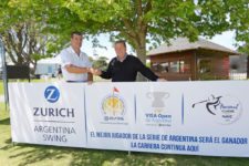 abio Rossi, CEO de Zurich Argentina, junto a Jack Warfield, Presidente del PGA TOUR Latinoamérica / Gentileza: Enrique Berardi/PGA TOUR