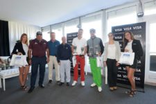 El equipo ganador del Pro-Am de la tarde / Gentileza: Enrique Berardi/PGA TOUR