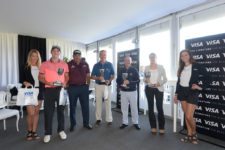 El equipo ganador del Pro-Am de la mañana / Gentileza: Enrique Berardi/PGA TOUR