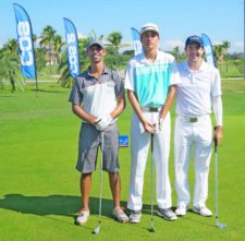 Miguel Ordoñez, Raúl Carbonell y Jean Pierre De Roux