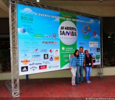 Un día espectacular recibió a los participantes del XII Abierto Sambil en Izcaragua