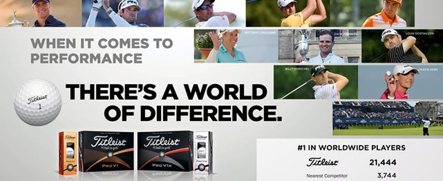 Titleist Pro V1 celebra sus quince años de excelencia