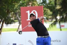 Alejandro Tosti (ARG) durante la práctica del miércoles en Teeth of the Dog - Gentileza: Enrique Berardi/LAAC