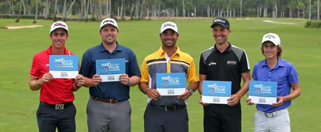 Graduados de PGA TOUR Latinoamérica inician el Web.com Tour 2016