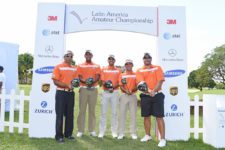 Los jugadores dominicanos listos para el Latin America Amateur Championship 2016 en Casa de Campo / Gentileza Enrique Berardi/LAAC