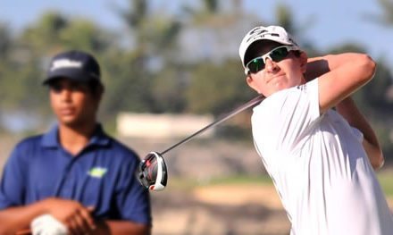 Nicolás Echavarría se trepó a la punta del LAAC a puro birdie