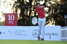 Álvaro Ortiz (MEX) durante la primera ronda del LAAC en Casa de Campo / Gentileza: Enrique Berardi/LAAC