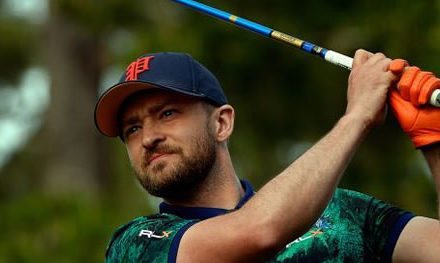 Video, Timberlake canta y baila en el Pebble Beach ProAm