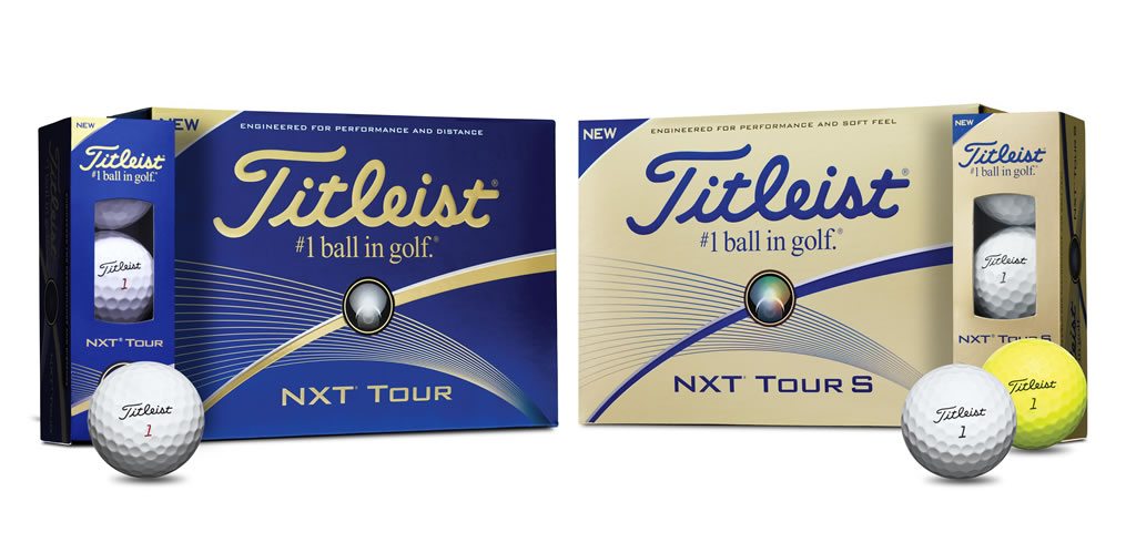 Titleist presenta las nuevas pelotas NXT Tour, NXT Tour S y Velocity