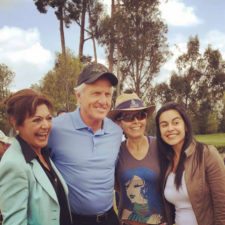 Rosalba de Gómez, Greg, Veruska Gómez y Paola Gómez de izq. a der. (cortesía Ma. Socorro Fernández Casas)