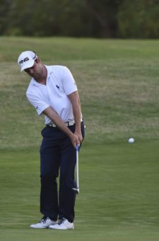 RIO HATO, PANAMA - MARCH 18: Tom Whitney of the U.S. tee off on the 18th hole during the second round of the PGA TOUR Latinoamerica Lexus Panama Classic at Buenaventura Golf Club on March 18, 2016 in Rio Hato, Panama (Enrique Berardi/PGA TOUR)