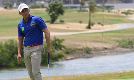 Canadiense Brad Fritsch, único líder tras la segunda ronda del Servientrega Championship 2016