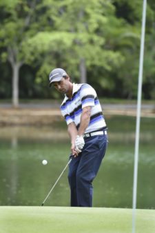 LA ROMANA, DOMINICAN REPUBLIC - MAY 13: Rafael Echenique of Argentina during the third round of the PGA TOUR Latinoamérica's Casa de Campo Dominican Republic Open at Teeth of the Dog Casa de Campo on May 13, 2016 in La Romana, Dominican Republic (Enrique Berardi/PGA TOUR)