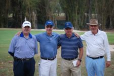 Álvaro González, Nicolás Vera, Andrés Vera y Roberto García