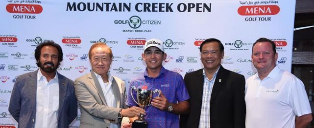 Wolmer Murillo gana el Mountain Creek Open de Tailandia