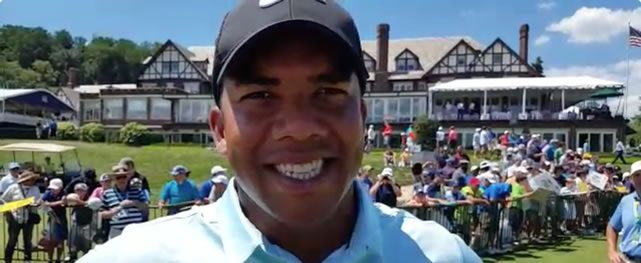 Video, conversando con Jhonny Vegas en el PGA Championship