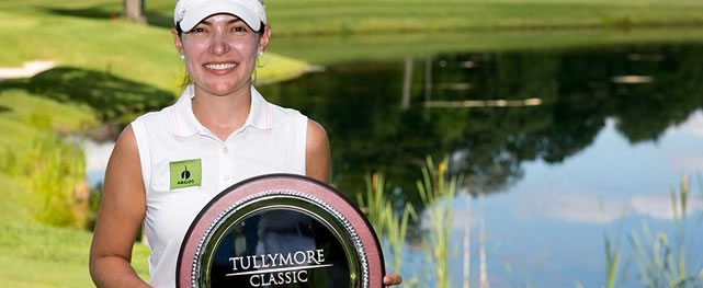 Paola Moreno resulta triunfadora en el Tullymore Classic