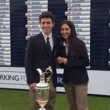 Portugués Pedro Lencart Silva ganó el Junior Open de Kilmarnock