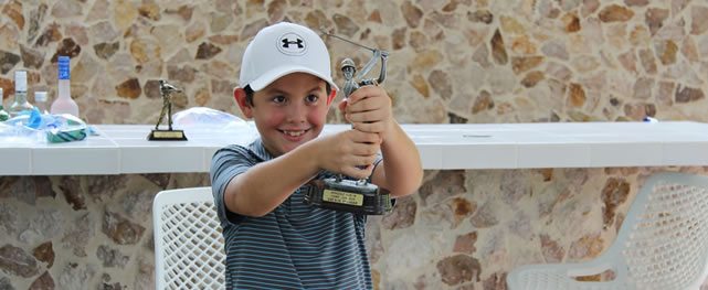 Raúl Carbonell obtuvo la mejor puntuación de Apagolf Sub 18