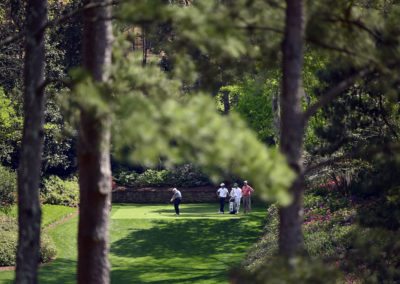 1er día de Práctica Masters 2015 (cortesía © Augusta National 2015)