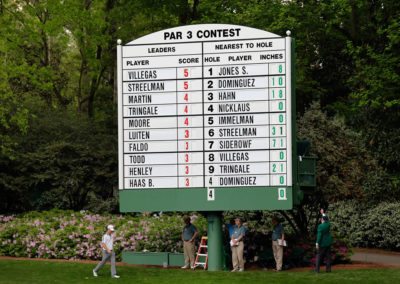 3er día de práctica Masters 2015 (cortesía © Augusta National 2015)