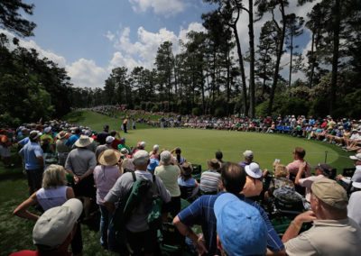 3er día de práctica Masters 2015 (cortesía © Augusta National 2015)