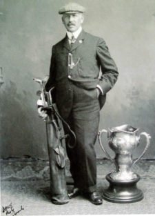 George S. Lyon ganó la medalla de Oro Olímpica en 1904 (cortesía lambtongolf.com)