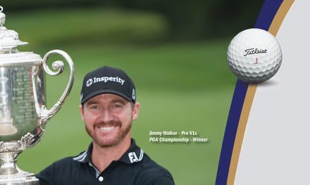 Embajador de Titleist Jimmy Walker confía en PROV1X y nuevo Driver 917 para obtener su primer Major