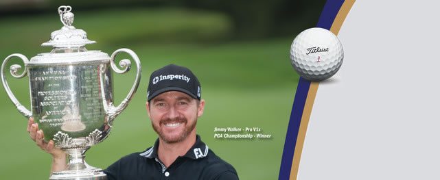 Embajador de Titleist Jimmy Walker confía en PROV1X y nuevo Driver 917 para obtener su primer Major