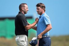 Sergio Garcia y Emiliano Grillo (cortesía Chris Condon / PGA TOUR/IGF)