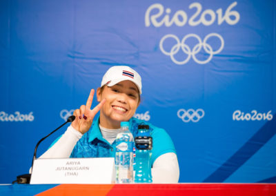 Ariya Jutanugarn (cortesía Tristan Jones/IGF)