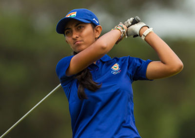 Aditi Ashok de India (cortesía Tristan Jones/IGF)