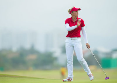 Brooke Henderson de Canadá (cortesía Tristan Jones/IGF)