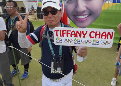 Fans de Tiffany Chan de Hong Kong (cortesía Stan Badz/PGA TOUR/IGF)