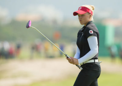 Brooke Henderson de Canadá (cortesía Tristan Jones/IGF)