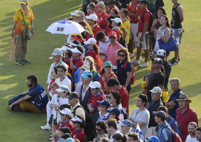 Fans disfrutando el juego (cortesía Stan Badz/PGA TOUR/IGF)