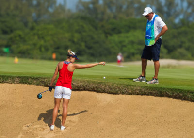 Lexi Thompson de Estados Unidos (cortesía Tristan Jones/IGF)