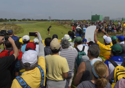 Fans disfrutan el juego (cortesía Stan Badz/PGA TOUR/IGF)
