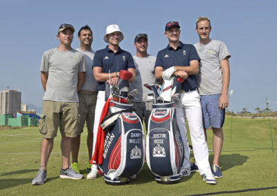 Danny Willet y Justin Rose (Photo Chris Condon/PGA TOUR/IGF)