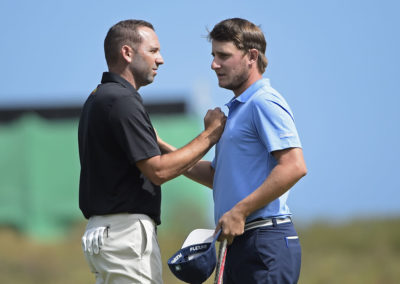 Sergio Garcia y Emiliano Grillo (Photo Chris Condon/PGA TOUR/IGF)