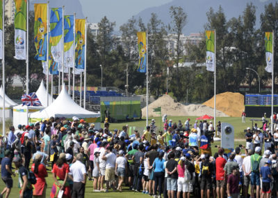 Fans disfrutando el torneo (Photo by Stan Badz/PGA TOUR/IGF)