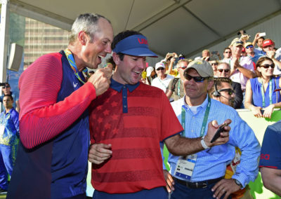 Matt Kuchar y Bubba Watson (Photo Chris Condon/PGA TOUR/IGF)