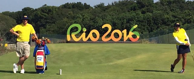 Golfistas consideran una gran experiencia su primera incursión en los JJ.OO