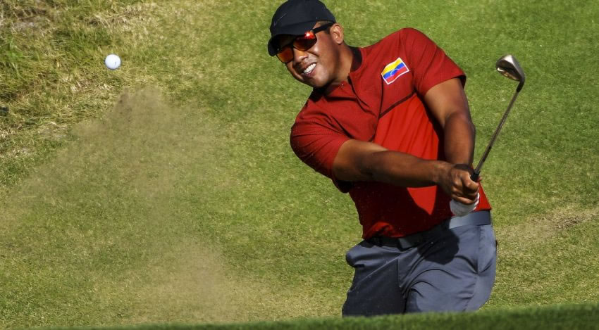 Jhonattan Vegas encaminado en los playoff del PGA Tour