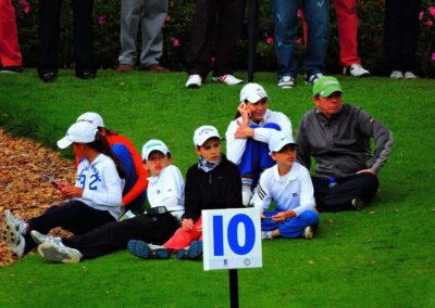 La diversión de posar para Fairway en el Colombia Open