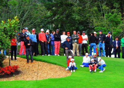 La diversión de posar para Fairway en el Colombia Open